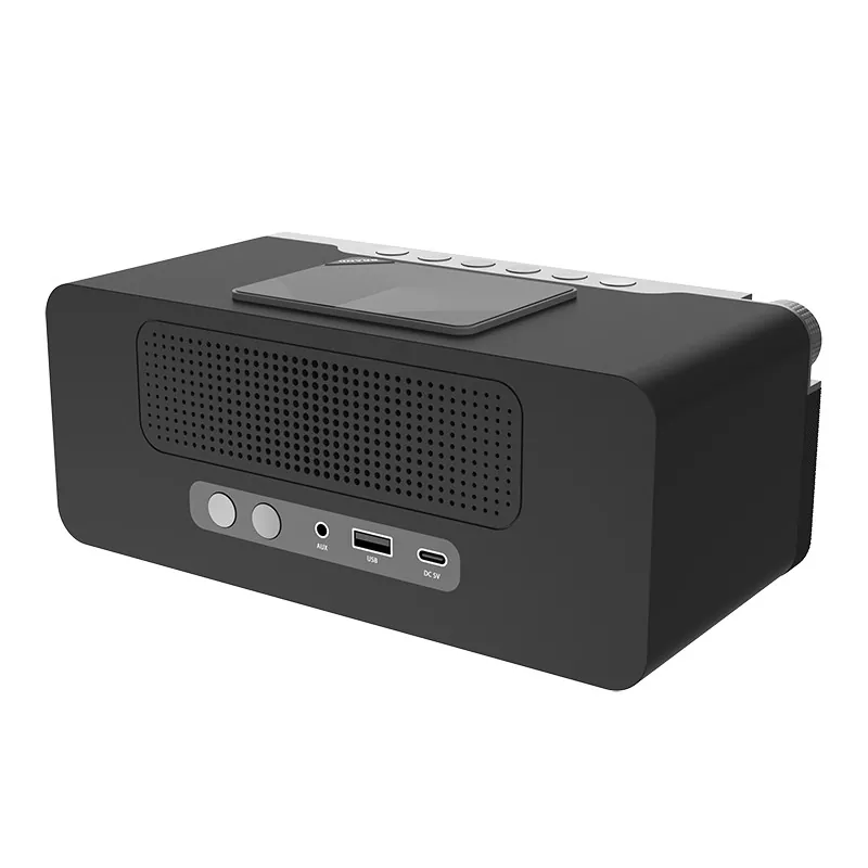 Digital Clock Radio Bluetooth Speaker