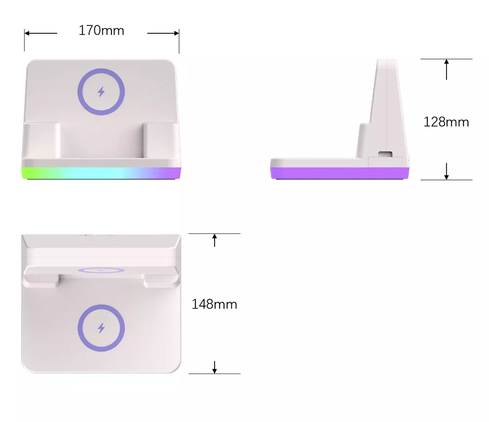 Plastic Magnetic Wireless Charger