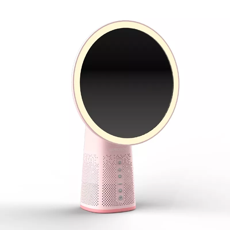 Vanity with LED Mirror