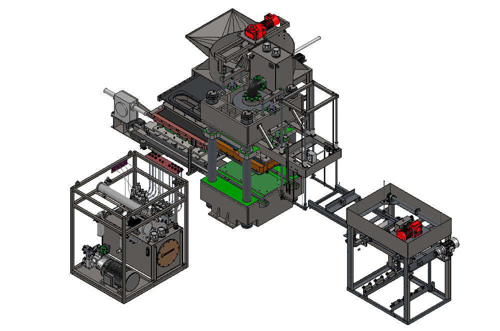 Hp 600t/800t Hermetic Press Machine