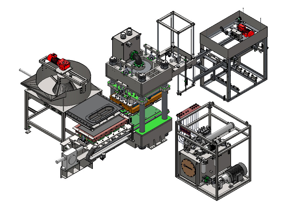 Hp 600t/800t Hermetic Press Machine