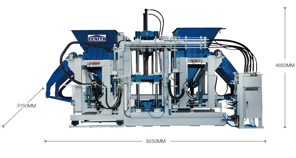 Zenith 1500 Atomaic Biok Making Machine