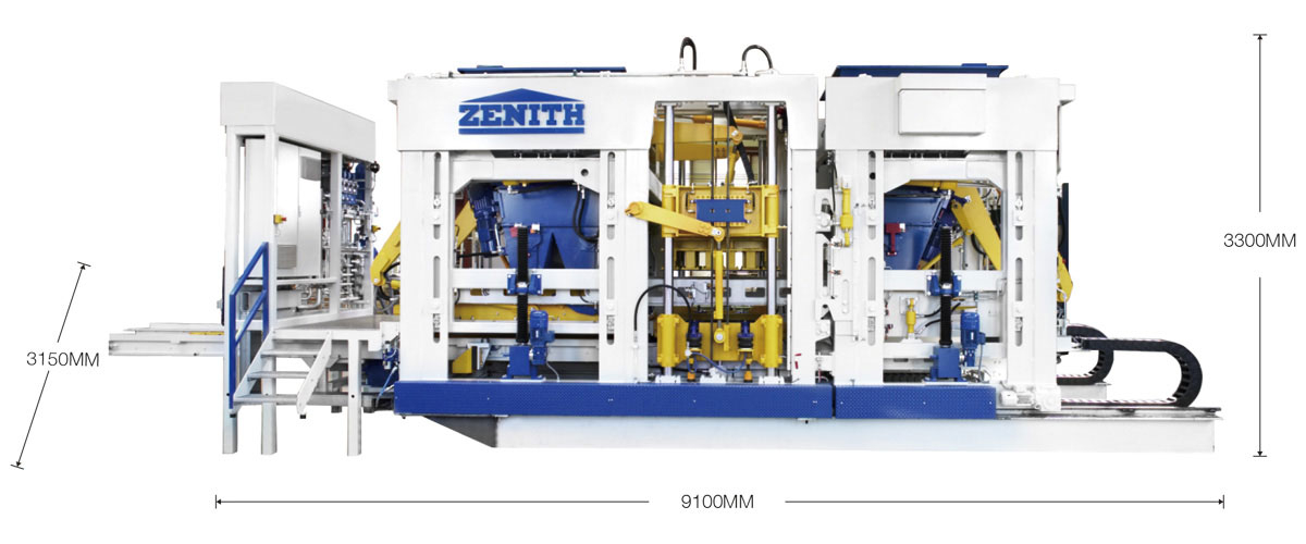 Zenith 1800 Atomaic Biok Making Machine