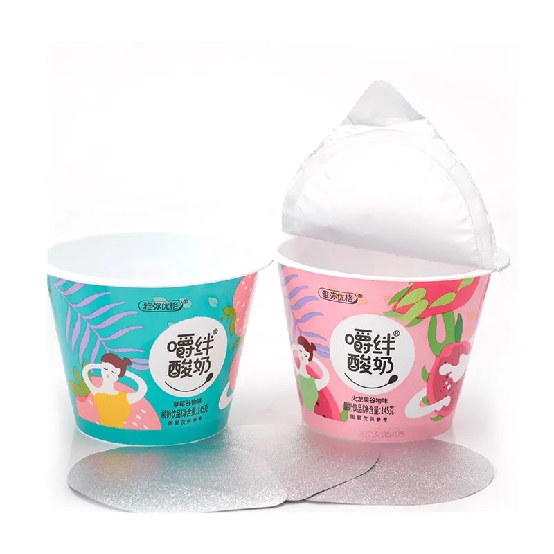 Aluminum Foil Sealing Film for Yogurt Container