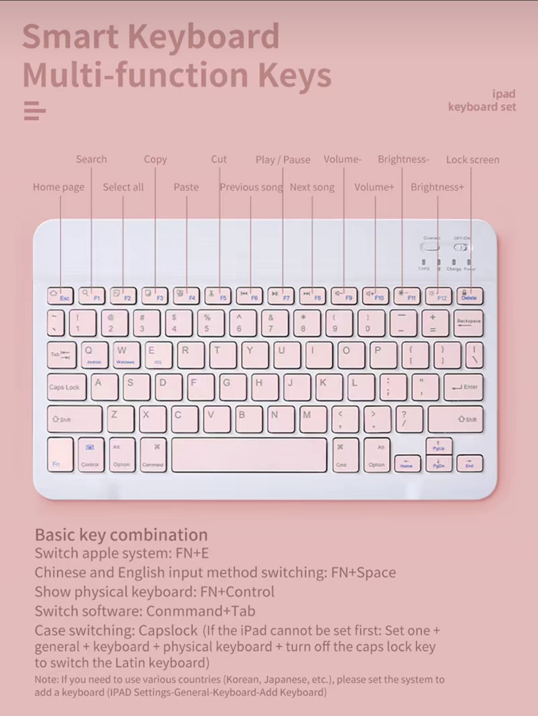 Office Bluetooth Keyboard