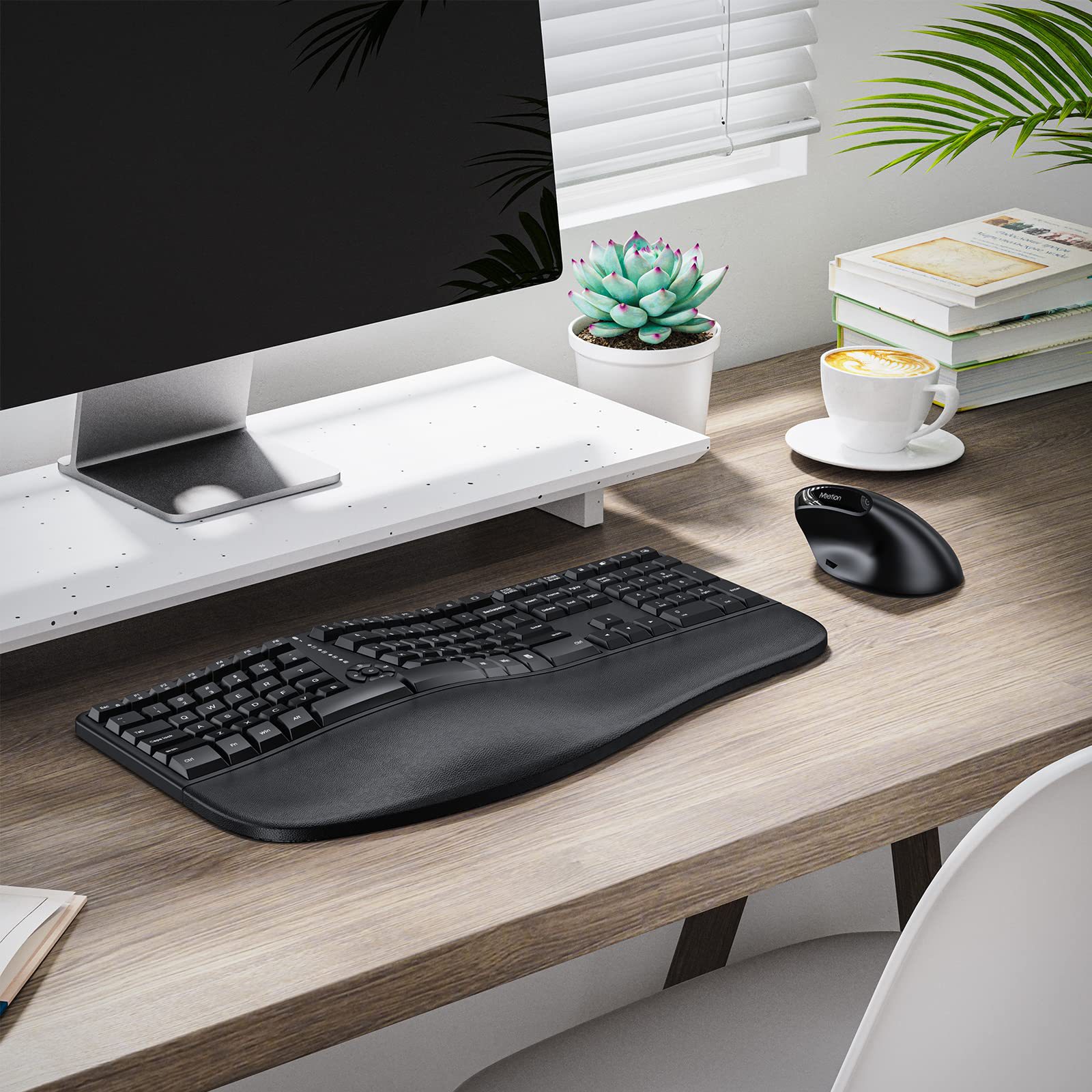 Ergonomic Keyboard And Mouse Set