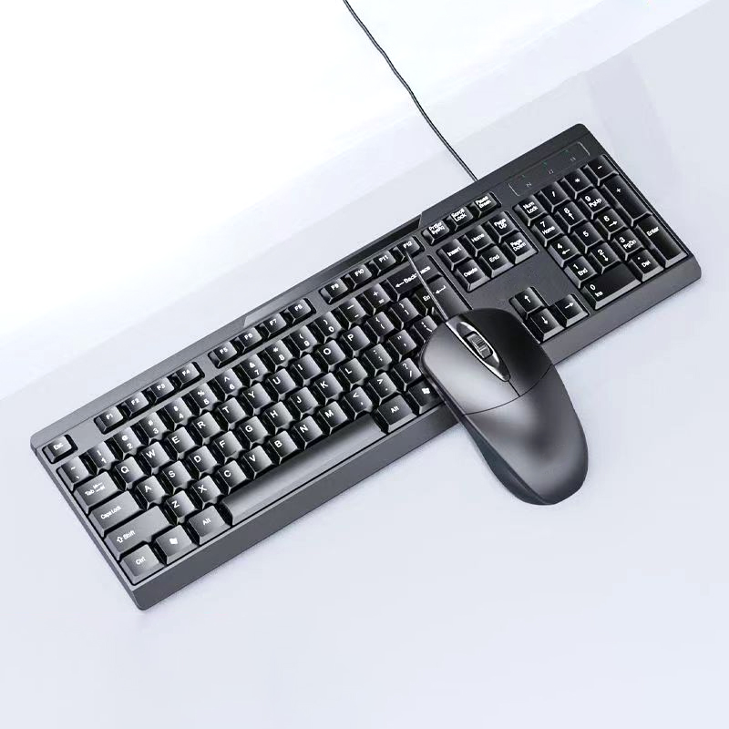 Office Wired Keyboard And Mouse