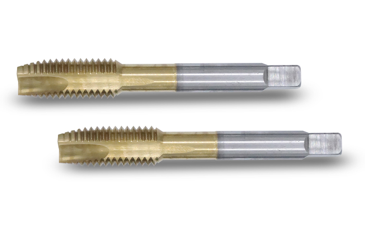 Titanium-Plated Spiral Point Taps