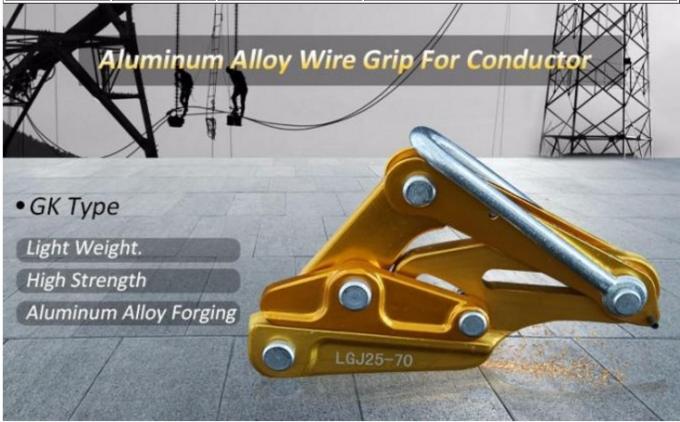 48Mm Self Gripping Aluminum Alloy Conductor Gripper 1