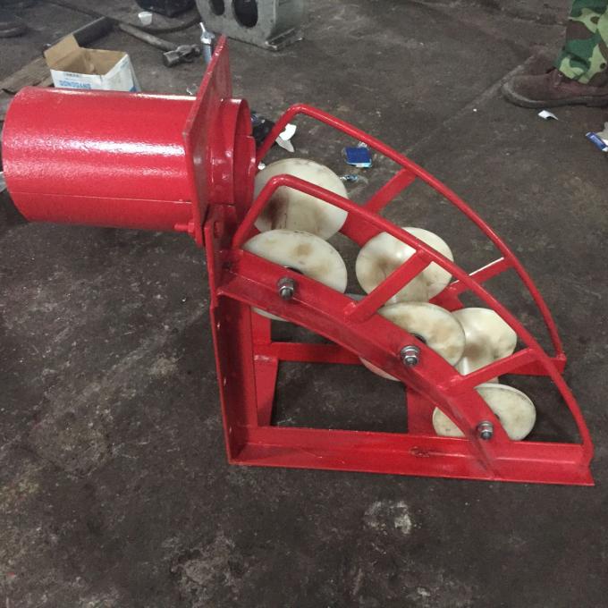 Red B Series Underground Cable Tools Cable Pulling Pulley Block Guide Roller 1