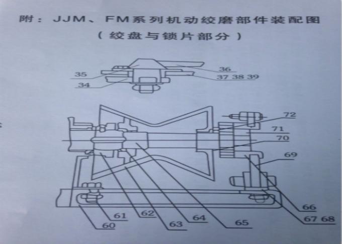 Gasoline Cable Winch Puller Witn Honda / YAMAHA Engine For Power Construction 3