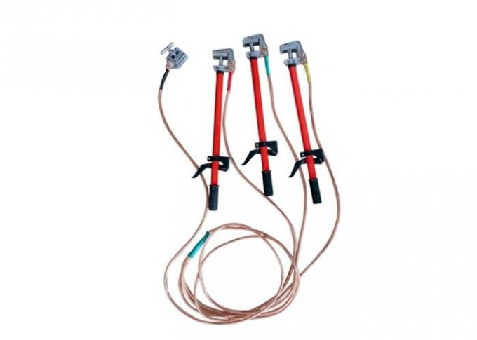 Grounding Wire Construction Safety Tools With Grounding Pole / Clip Set 1