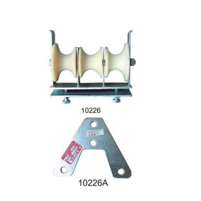 Three Bundled SHD Conductor Pulley Block Line Stringing With Nylon Wheel 2