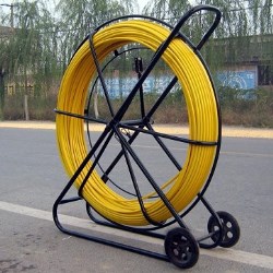 Electric Fiber Optics Tools And Equipments Fiberglass Conduit Rodder Length 200m 1