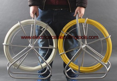 Customized Length Electrical Cable Pulling Tools Cobra Duct Rod Protable Frame 1