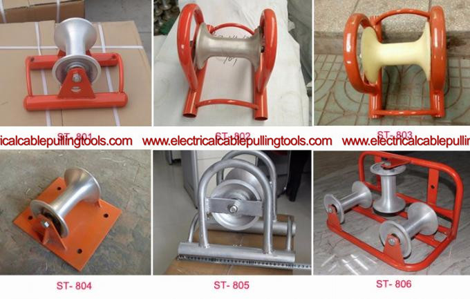 Straight Line Cable Pulley Wheels Cable Roller Trench Roller for Releasing Cable 3