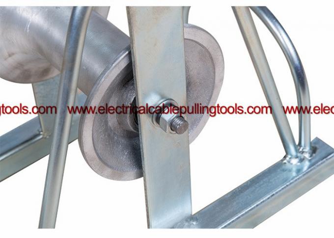 Aluminium Alloy Stringing Pulley Bridge Type Straight Line Cable Roller 2