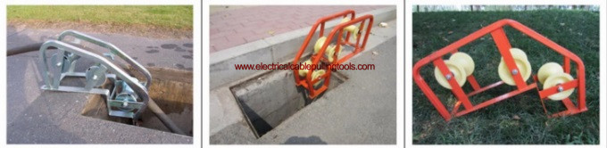 B Series Cable And Rope Entrance Protection Trench Roller Cable Guide Roller 3