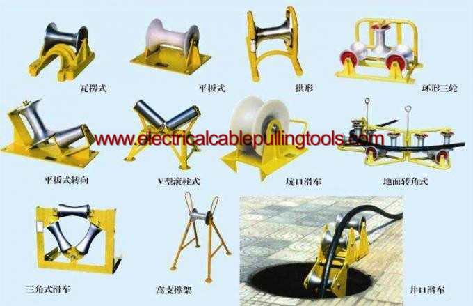 Cable Entrance Protective Sleeve Cable Pulling Tools For Single Roller 3