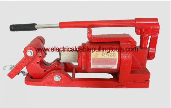 QY30 Labor Saving Hand Operated Hydraulic Steel Wire Rope Cutter 2