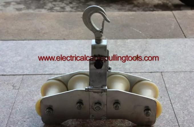 Combined Type Fiber Optical Transmission Stringing Blocks Quadrant Pulley Stringing 2