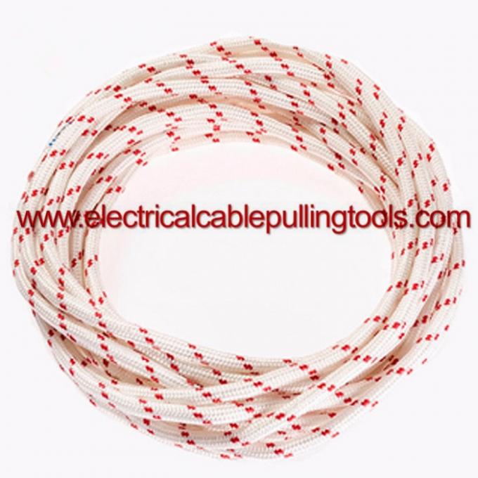 12-16mm Dia Optical Fiber Cable Tools Pe Rope Anti Twisting Double Layer Braided 1