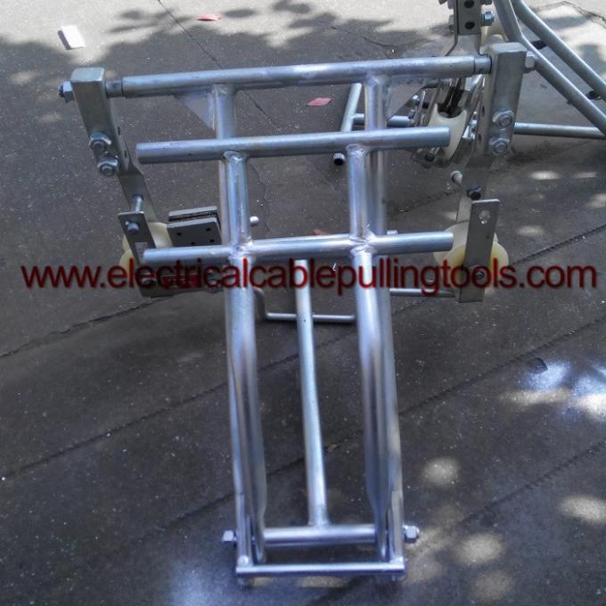 SFD1A Tower Safety Equipment / Inspection Trolleys Cart For Single Conductor Line 2