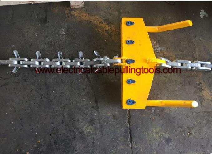 Galvanized Steel Transmission Line Stringing Tools Head Boards Three Bundles Conductors 2