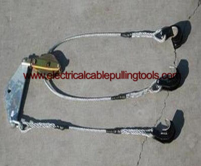 High Strength Transmission Line Stringing Tools Three Bundled Conductor Lifter 2