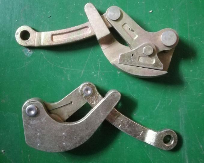 10KN Single Cam Wire Cable Grippers / Earth Wire Gripper Tool For Steel Strand 1