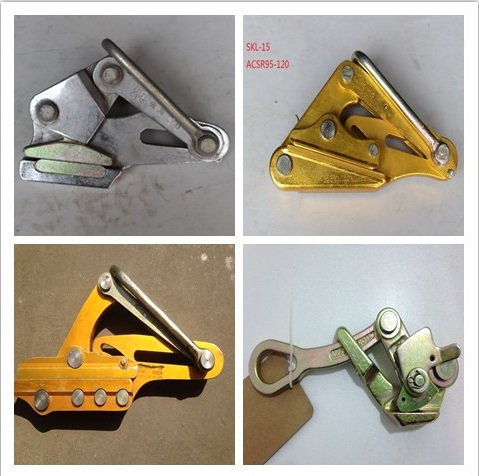 25KN Basic Construction Tools OPGW Wire Gripper Tool For 8-20mm Cable Diameter 2