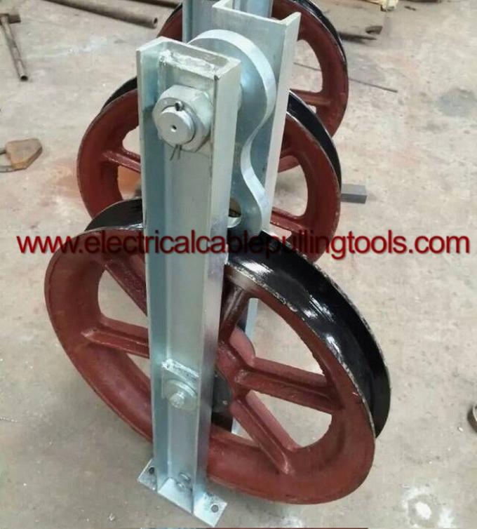 Transmission Line Steel Cable Pulling Pulley Stringing Conductor Pulleys 1