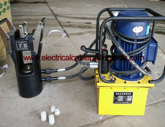 1250KN Wire Rope Hydraulic Compressor 24mm Stroke For Crimping 14-76mm Terminals 1