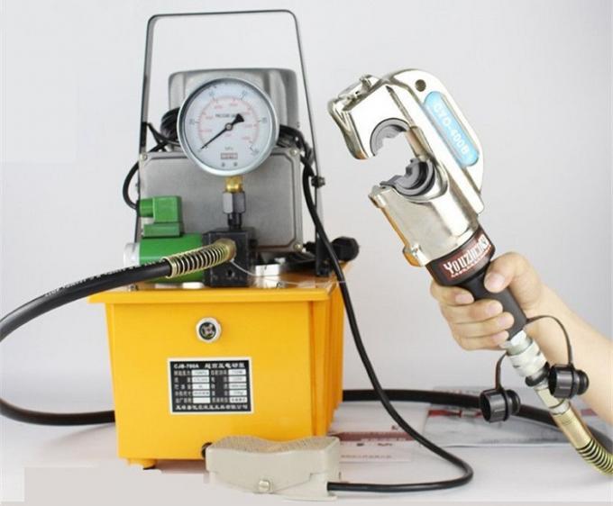 700 Bar Single Action Electric Hydraulic Pump / Power Construction Tools 1