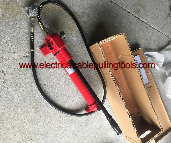 Double Piston Manual Electric Hydraulic Pump CP-700 With Hydraulic Cylinder 1000psi 1