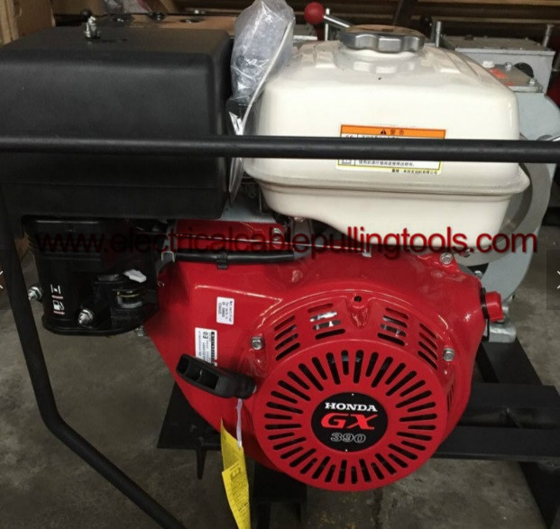 Petrol Driven 5 Ton High Speed Winch / Gasoline Powered Portable Capstan Winch 1