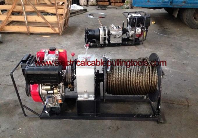 Capacity 30KN 3 Ton Power Puller Winch Pulling / Hoisting 8m / Min Fast Traction Speed 1