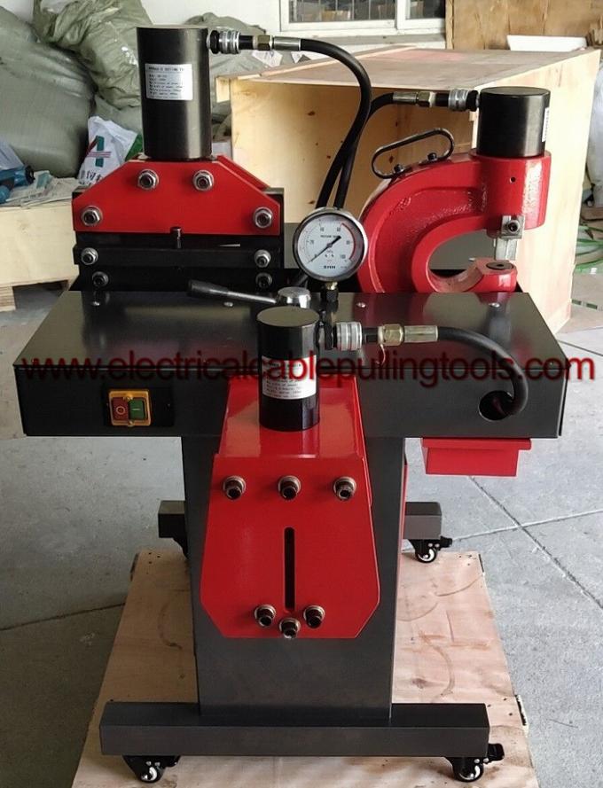 170KN / 200KN Hydraulic Busbar Bender / Hydraulic Busbar Cutter ISO Certification 1