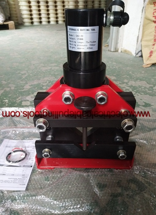 Output 20T Width 150mm Underground Cable Tools Hydraulic Busbar Cutter 1