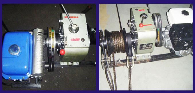 4.5KW 5 Ton Belt Drive Cable Winch Puller 1