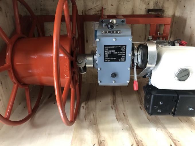 Engine Motorised Take Up Winches For Conductor Pulling Winch 1