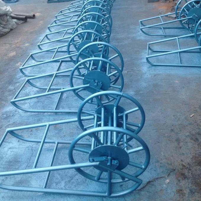 Wire Rope Reel Stand Cable Drum Pay-Off Stand For Pulling Wire Rope 1