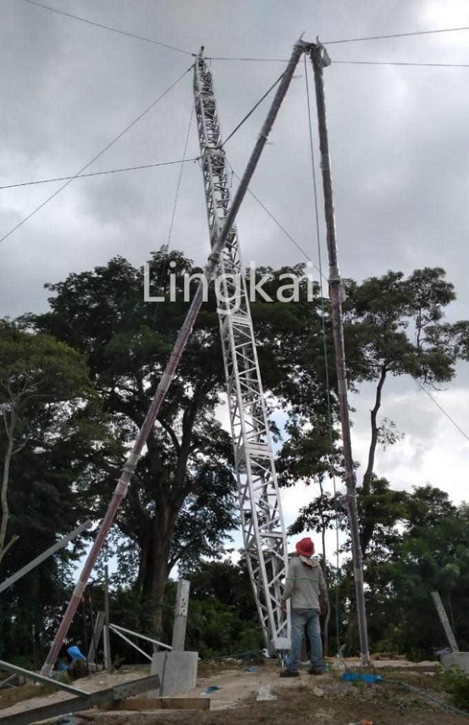 Tower Erection Gin Poles Of Power Line Construction Equipment 3