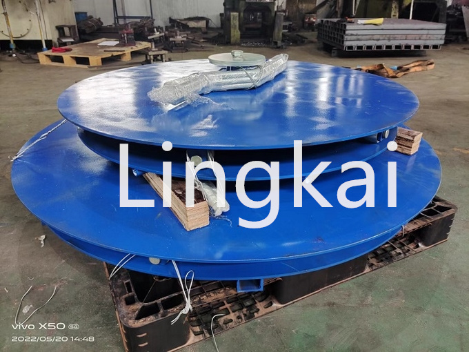 Turntable Device Laying Bracket Vertical Type Wire Reel Stand Stringing Construction Tools 1