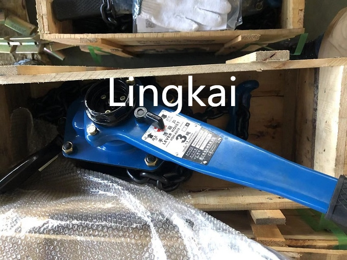 3 Ton Manual Lever Chain Hoist Aluminum Alloy 1.5m Lifting Height 2