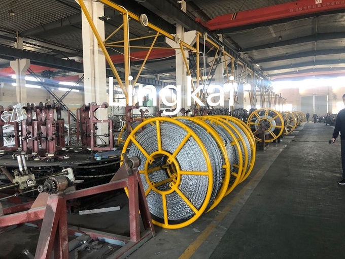 20mm Anti Twisting Steel Wire Rope For Three Bundled Conductors Stringing Transmission Line 2