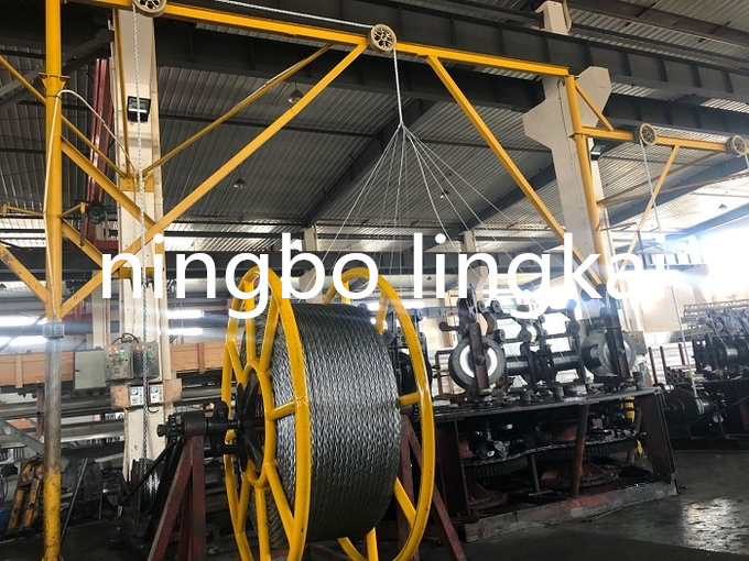 10mm Anti Twisting Steel Wire Rope For Overhead Stringing Opgw And Ground Wire 1