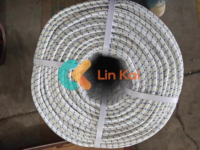 Double Layer Braided Uhmwpe Rope For Pulling Conductors 1