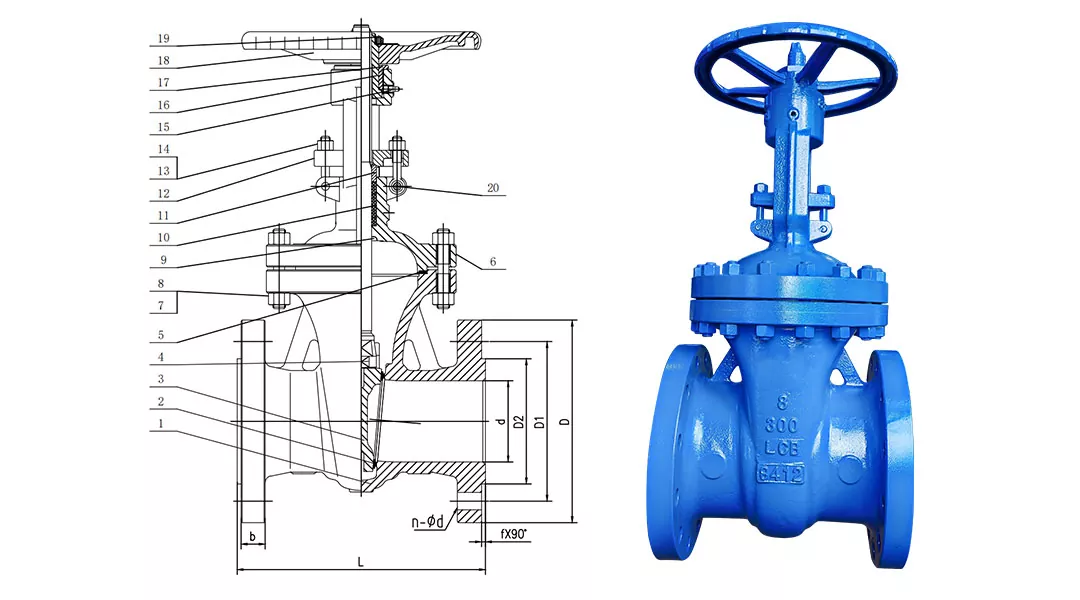 Flange End Gate Valves