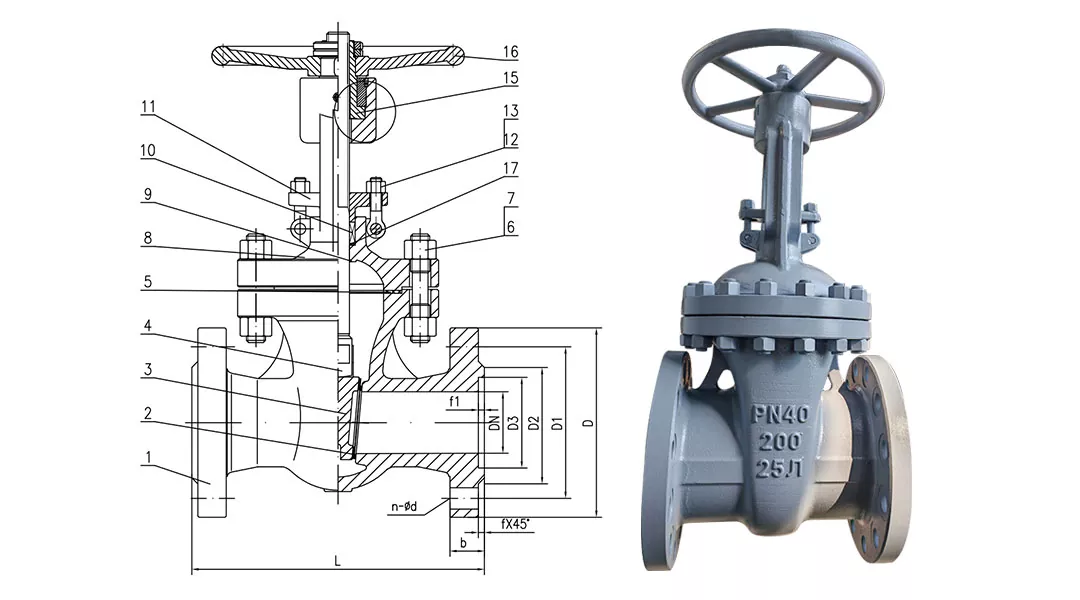 Flanged Gate Valves